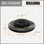 ���� ��������� Toyota Land Cruiser Prado (J120, J150) 02-; Lexus GX 01- �������� 338 x 28 Masuma ������. ������ Masuma ���. BD1222DR BD1222DR ����
