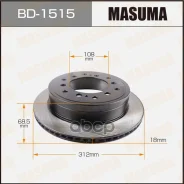 ���� ����. ����. Toyota Land Cruiser Prado 2.7-4.0 10-/ FJ Cruiser 4.0 11-/ Lexus GX 460 09- Masuma BD1515 Masuma ���. BD-1515 BD1515 ����