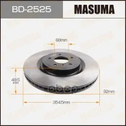 ���� ��������� Masuma, front Infiniti M37/56 FX35/50 Masuma ���. BD-2525, �������� BD2525 ����
