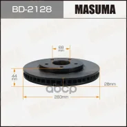 ���� ��������� Masuma BD-2128 (1/2) / front 40206-3LM0A, �40206-3NA0A, �40206-3NL0A, �40206-3NL0B, �40206-CY00A Masuma ���. BD-2128, �������� BD2128 �...