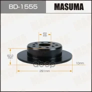 ���� ��������� Toyota Crown JZS179 ������ Masuma Masuma ���. BD1555 BD1555 ����
