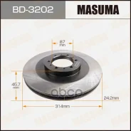 ���� ��������� Masuma front Pajero/Montero Sport/ K94W (�������� 2 ��) Masuma ���. BD3202, �������� BD3202 ����