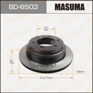 ���� ��������� Masuma BD-6503 (1/1) / rear / Bighorn / UBS73GW 8-94046-081-0, �8-94375-125-1, �8-94375-425-0, �8-94375-425-1, �8-97034-036-1, �8-97046...