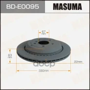 ���� ��������� Masuma, rear Mercedes-BENZ GL-Class (X164) 06-12 A1644230612, �A1644231112, �A1644231312 Masuma ���. BD-E0095, ������ BDE0095 ����