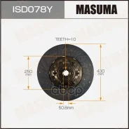 ���� ��������� Masuma 430*250*10*50.8 (1/2) Masuma ���. ISD078Y Masuma ISD078Y ����