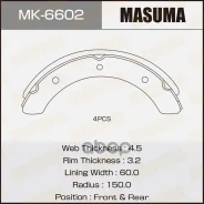 ������� ��������� Mitsubishi Fuso (Tracks) Canter 85- ���������� Masuma Masuma ���. MK6602 MK6602 ����