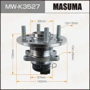 ��������� ���� Masuma MW-K3527 / rear / KIA Masuma MWK3527 Masuma ���. MWK3527, ������ MWK3527 ����