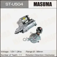 ������� Masuma ST-U504 FORD / D6BA, HJBA, HJBB (12V/ 1.2KW) 1120214, �1140111, �1218885, �1369310, �1465010, �1S7U-11000-AA, �1S7U-11000-AB, �1S7U-110...