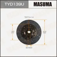 ���� ��������� [300 mm] Masuma ���. TYD139U TYD139U ����