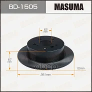 ���� ��������� Toyota Camry (V40, V50) 06-; Lexus ES 06- ������ 281 x 10 Masuma Masuma ���. BD1505 BD1505 ����