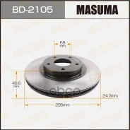 ���� ��������� Nissan Teana (J31) 03-, Maxima (A33) 99-, Primera (P12) 01- �������� 296 x 24 Masuma Masuma ���. BD2105 BD2105 ����