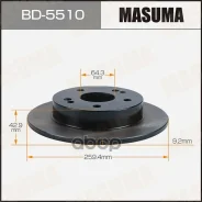 ���� ��������� Honda Civic (FD, FA, FN, FK) 05-, IX 12- ������ 260 � 9 Masuma Masuma ���. BD5510 BD5510 ����