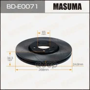 ���� ��������� Masuma, front Skoda Octavia 00-10 [��.2] Masuma ���. BD-E0071, �������� BDE0071 ����