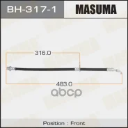 ����� ��������� Toyota Corolla (#E104, CE109, #E114) 91-, Sprinter 91- �������� Masuma ������ Masuma ���. BH3171 BH3171 ����