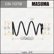 ������� �������� Toyota Camry (V30) 01-03 ������� Masuma Masuma ���. CS1072 CS1072 ����