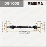 ������ � ����� Masuma, Toyota Prius / ZVW30, ZVW35 RH Masuma ���. DS-1002 Masuma, ������ DS1002 ����