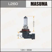 ����� HB4 96 12V 51W P22D HB4 9006 12V 51W P22D Masuma L260 Masuma ���. L260 L260 ����