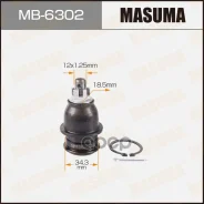 ����� ������� L/R Honda Jazz 03/02- Masuma ���. MB-6302 MB6302 ����