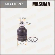 ����� ������� ������! Honda Accord 2.0-2.4/2.2Di 08 Masuma ���. MB-H072 MBH072 ����