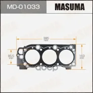 ��������� ������� ����� Masuma, 5VZ-FE (������-���������) LH ������� 1,60 �� Masuma ���. MD01033 MD01033 ����
