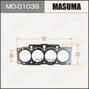 ��������� ��� Toyota Camry (V10) -97, Mark II, Scepter (5SFE) ������� 1,60 Masuma Masuma ���. MD01039 MD01039 ����