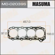��������� ��� Nissan Patrol 00-10 (ZD30DD, ZD30DDTI, ZD30TI) ������� 0,53 Masuma Masuma ���. MD02039S MD02039S ����