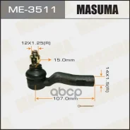 ���������� ���� ������� L/R Toyota Mark II 92-96/ Cresta -01/ Chaser -00 Masuma ���. ME-3511 ME3511 ����