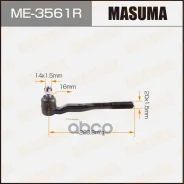 ���������� ������� Toyota Land Cruiser Prado (J90) 96-02, 4Runner 95-03 Masuma ������ Masuma ���. ME3561R ME3561R ����