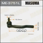 ���������� ������� ���� Masuma out Windom/ MCV30, Camry ACV# LH ��. 1��. Masuma ���. ME3751L, ����� ME3751L ����