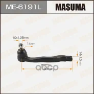 ���������� ������� ���� L Honda CR-V 1996-2002 RD1/RD2 Masuma ���. ME-6191L ME6191L ����