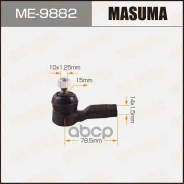 ���������� ���� ������� Mitsubishi Outlander 07- Masuma ���. ME-9882 ME9882 ����