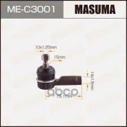 ���������� ������� Mitsubishi Galant (DJ, DM) 04- Masuma Masuma ���. MEC3001 MEC3001 ����