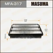 ������ ���������! Toyota Land Cruiser 120/Prado KDJ120 1Kdftv Masuma MFA317 Masuma ���. MFA-317 MFA317 ����