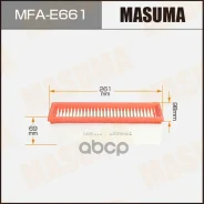 ������ ��������� Renault Duster 12- 1.5 dCi (K9K) Masuma Masuma ���. MFAE661 MFAE661 ����