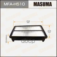 ������ ���������! Honda Accord/Inspire/Crosstour 3.5 07, Acura TL Type S 3.5/3.7 10 Masuma MFAH510 Masuma ���. MFA-H510 MFAH510 ����