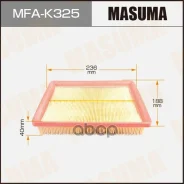 ��������� ������ Masuma (1/40) Hyundai Sonata EF (2002-) Masuma ���. MFAK325 MFAK325 ����