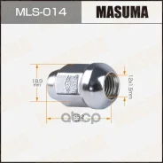 ����� Masuma 12x1.5��, L=35.2��, ��� ����=19�� MLS-014 Masuma ���. MLS-014 MLS014 ����
