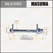 ���� ���������� ���. ������� ������ Toyota Land Cruiser Prado/Hilux Surf/4Runner/FJ Cruser, Lexus GX470 02-09 Masuma ���. MLS-552 MLS552 ����