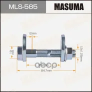 ���� � ������������ (12*1,25*70 �����-40��) Masuma MLS-585 48190-32010, 48198-32040, 48198-50011, 90179-12127 ���� RU �-CN. ��50. �.05206/22 �� 17.11....