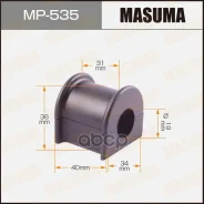 ������ ������������� Toyota Land Cruiser Prado (J120) 02-; Lexus GX 02-09 ������� D=19 Masuma Masuma ���. MP535 MP535 ����