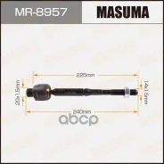 ������� ���� Masuma Nissan Teana / L33J 14-21 Masuma ���. MR-8957 Masuma MR8957 ����