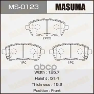 ������� �������� Daihatsu BOON 2010-2016, Daihatsu THOR 2016-2024, FORD Fiesta 2008-2012, Subaru Justy 2016-2024 Masuma ���. MS-0123 MS0123 ����