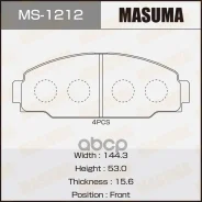 ������� ��������� Toyota Dyna 85-01 �������� Masuma Masuma ���. MS1212 MS1212 ����