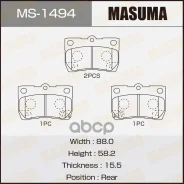 ������� ��������� Toyota Crown 03-, Mark X 04-; Lexus GS 05-, IS250 05- ������ Masuma Masuma ���. MS1494 MS1494 ����
