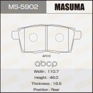 ������� ��������� Mazda CX-7 06-12, CX-9 07- ������ Masuma Masuma ���. MS5902 MS5902 ����