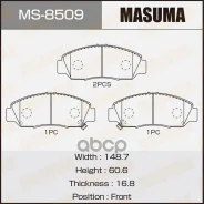 ��������� ������� �������� Honda Accord/Crossroad/Odyssey/Strea�M 05- �����. Masuma ���. MS8509 MS8509 ����