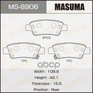 ������� ��������� Honda CR-V III 07-, CR-V IV 12- ������ Masuma MS8906 Masuma ���. MS8906 MS8906 ����