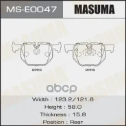 ������� ��������� BMW 3 (E46) 99-, 7 (E38) 94-, X3 (E83) 04-, X5 (E53) 00- ������ Masuma Masuma ���. MSE0047 MSE0047 ����