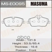 ������� ��������� BMW 1 (E81, E87) 04-, 2 (F45) 14-; Mini Cooper 06- �������� Masuma Masuma ���. MSE0095 MSE0095 ����