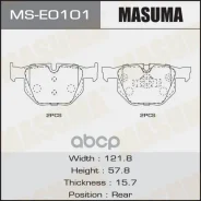 ������� �������� Masuma, AN-4631K, P06039 rear (1/6) 34216769105, �34216775678, �34216791938 Masuma ���. MS-E0101, ������ MSE0101 ����